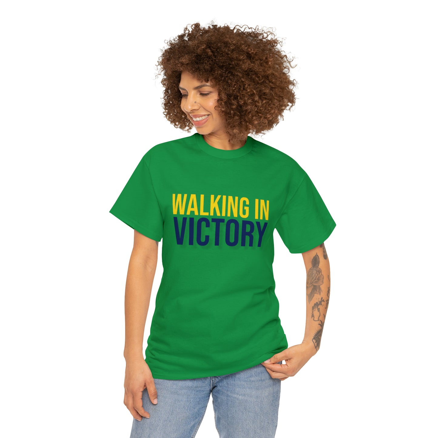 Walking In Victoriy Unisex Heavy Cotton Tee