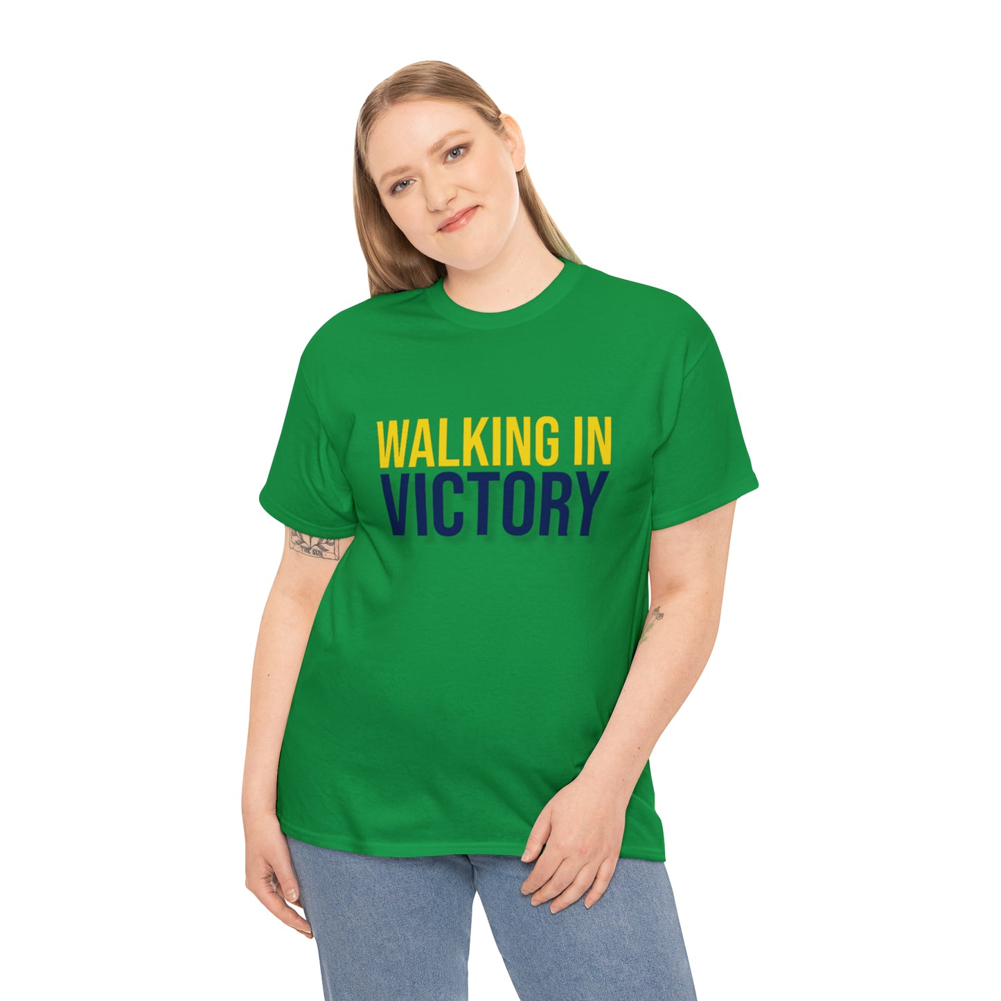 Walking In Victoriy Unisex Heavy Cotton Tee