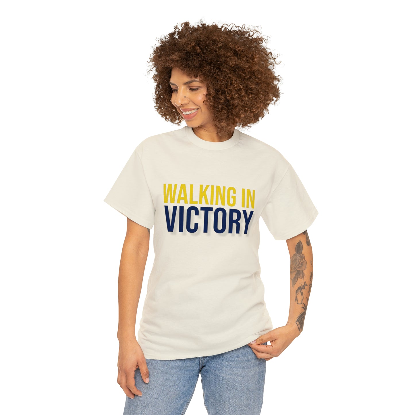 Walking In Victoriy Unisex Heavy Cotton Tee