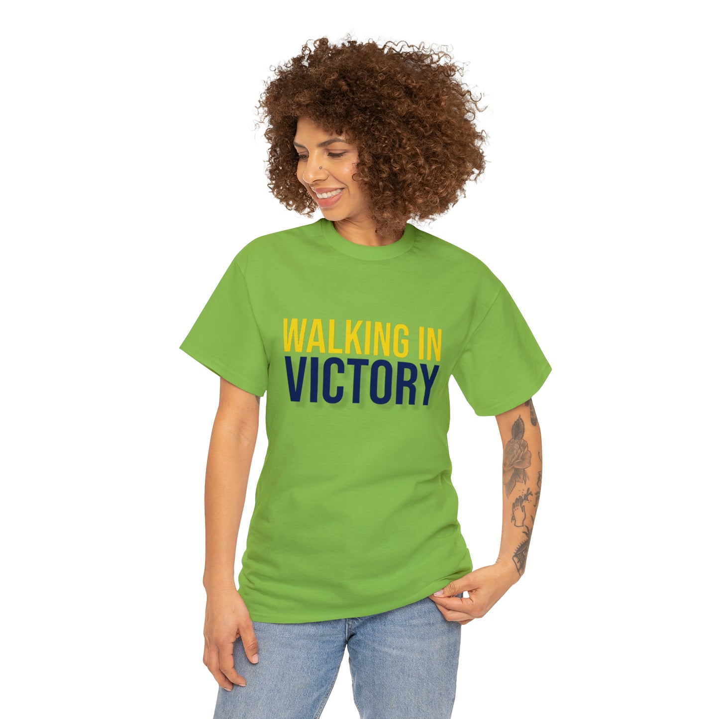 Walking In Victoriy Unisex Heavy Cotton Tee