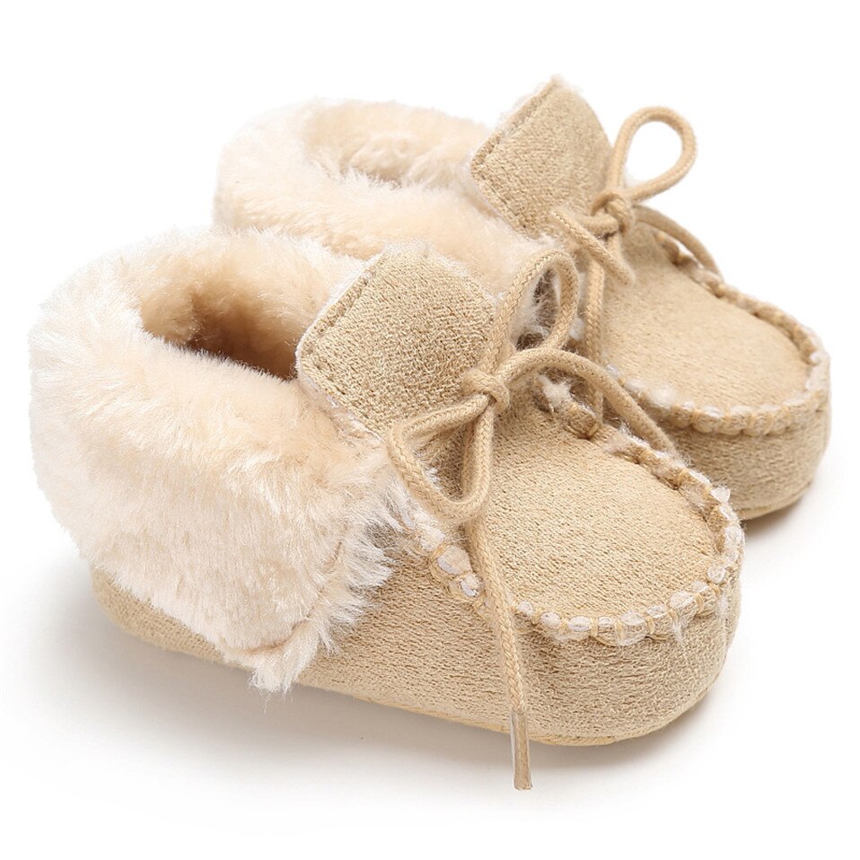 Baby Winter Cute Boots Keep warm baby boots Baby Moccasins Shoes Baby Boots Newborn Infant Indoor For Newborn