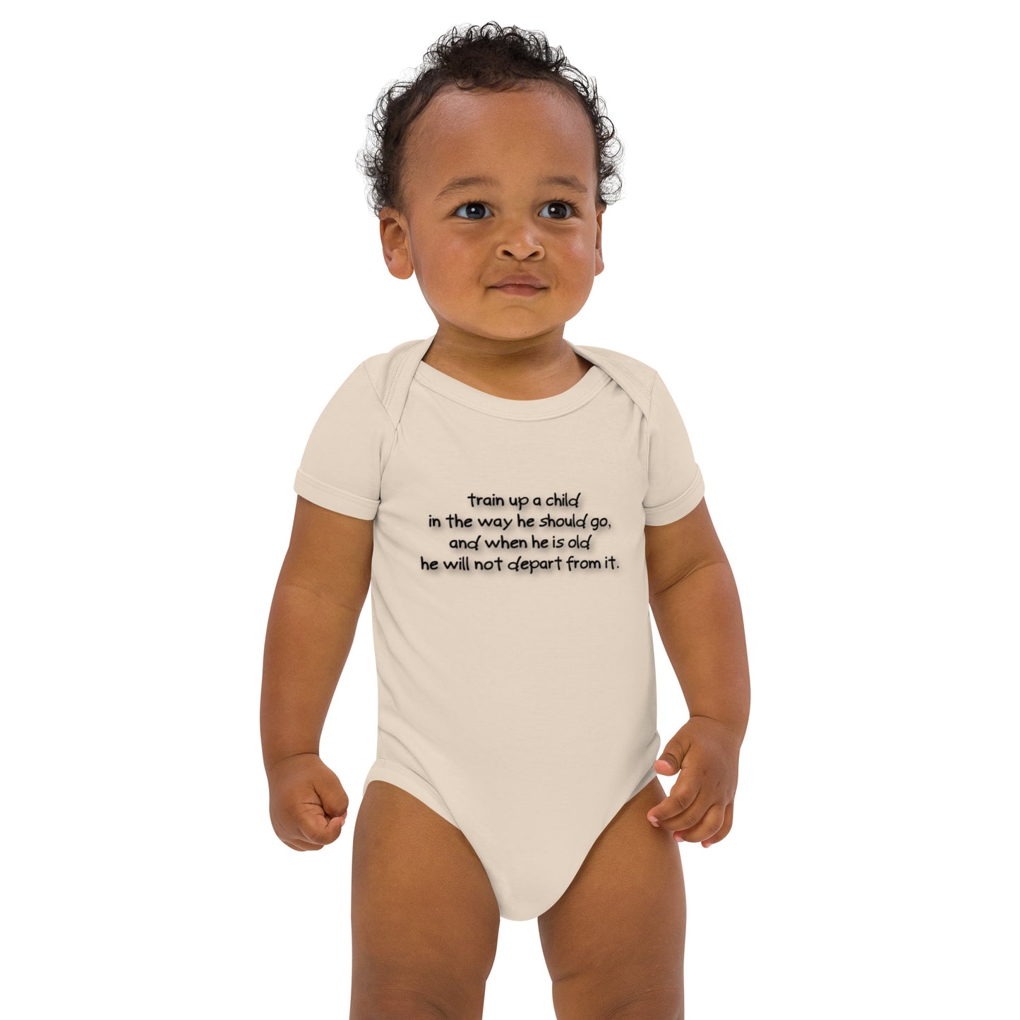 Organic cotton baby bodysuit