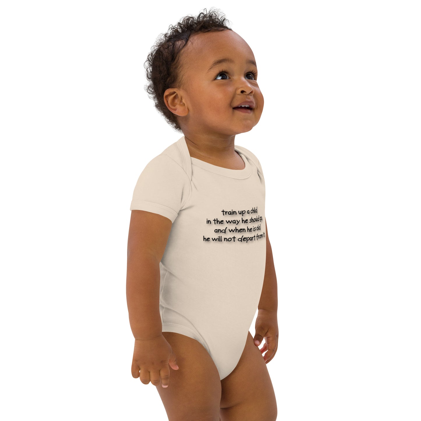 Organic cotton baby bodysuit